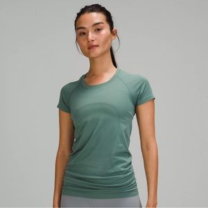 Lululemon Swiftly Tech Short Sleeve Crew Green
